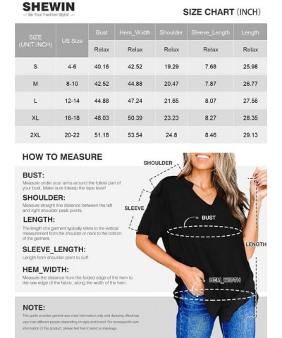 Women's Fashion Oversized T Shirts Casual Short Sleeve Henley Neck Summer Tops Tees Parchment $15.29 T-Shirts