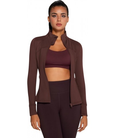 Women's Zip Up Workout Jackets with Pockets, Athletic Jacket For Women With Thumb Hole Suit For Yoga & Running 3 Jave $18.00 ...