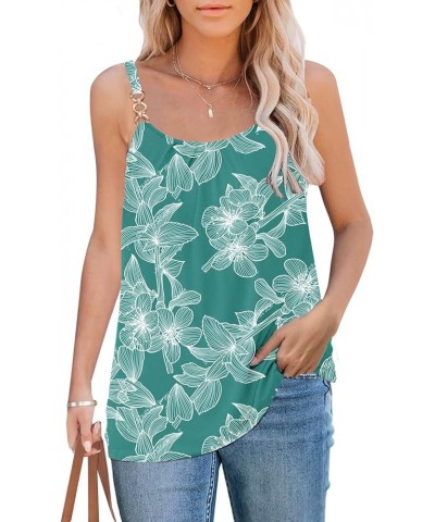 Womens Summer Tops Flattering Tank Top Fashion Camisole Loose Fit Womens Tops with Cute Printing Print-5 $8.99 Tanks