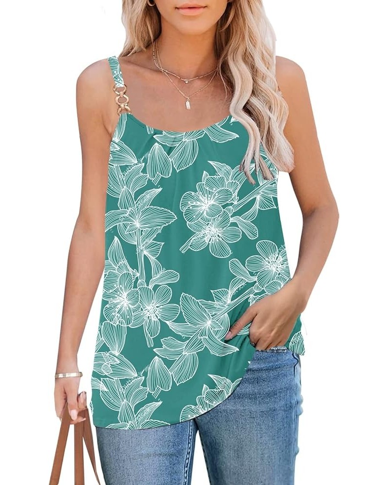 Womens Summer Tops Flattering Tank Top Fashion Camisole Loose Fit Womens Tops with Cute Printing Print-5 $8.99 Tanks