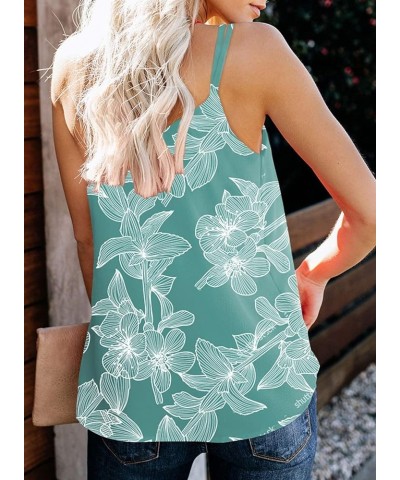 Womens Summer Tops Flattering Tank Top Fashion Camisole Loose Fit Womens Tops with Cute Printing Print-5 $8.99 Tanks