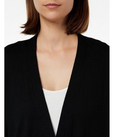 A|X ARMANI EXCHANGE Women's Merino Wool Blend Light Weight Sweater Duster, Black, XS $46.32 Sweaters