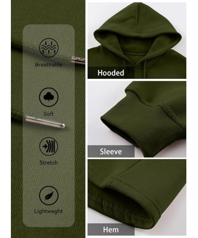 Women Casual Long Sleeve Hoodie Dress Fashion Clothes Loose Sweatshirt Pullover A1 Green $18.90 Hoodies & Sweatshirts