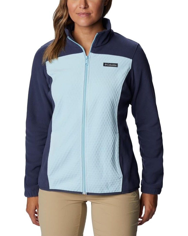 Women's Overlook Trail Full Zip Spring Blue/Nocturnal $27.58 Jackets