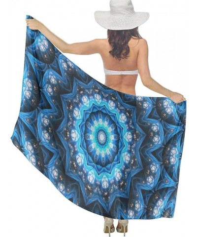 Women's Sarong Cover Ups Long Beach Kimono Bikini Wraps Boho Beachwear Psychedelic Tie Dye (10) $14.39 Swimsuits