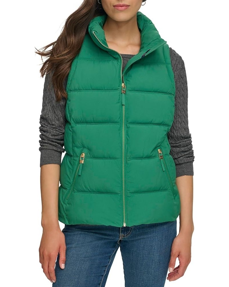 Zip-Up Vest Pine $35.75 Vests