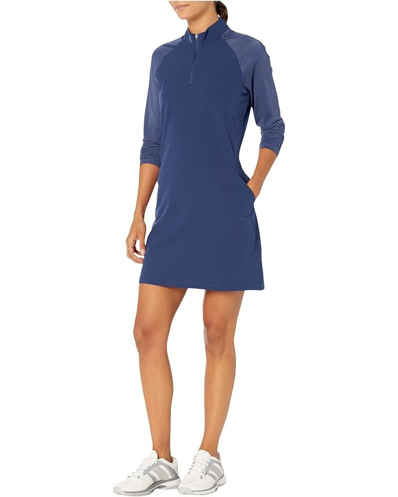 Women's Long Sleeve UPF 50 Dress Tech Indigo $28.92 Activewear