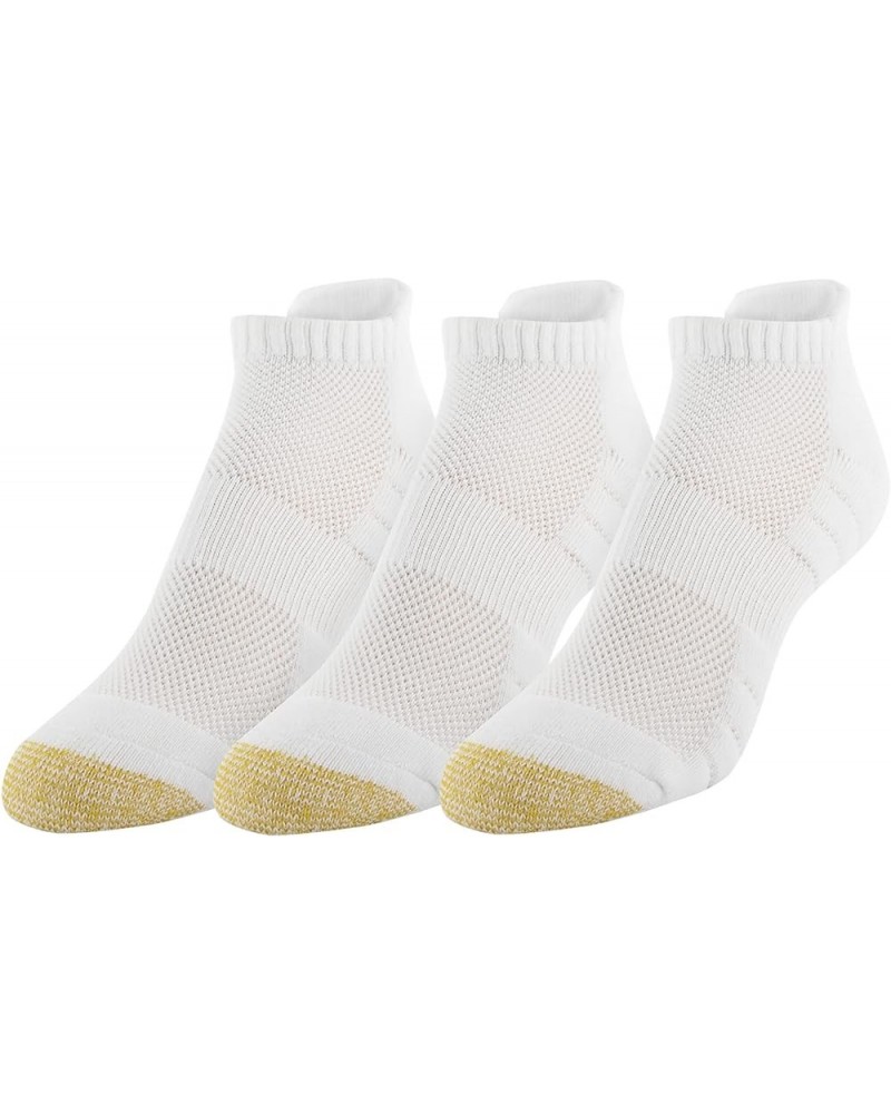 Gold Toe Women's Aquafx Zone Liner Socks with Tab, 3-Pairs White $10.71 Socks