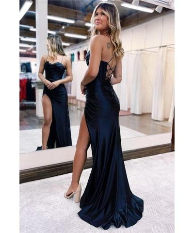 Halter Prom Dresses Sweetheart with Slit Formal Party Evening Dresses Gold $20.00 Dresses