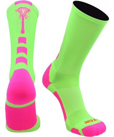 Men's Crew Neon Green/Hot Pink $10.81 Socks