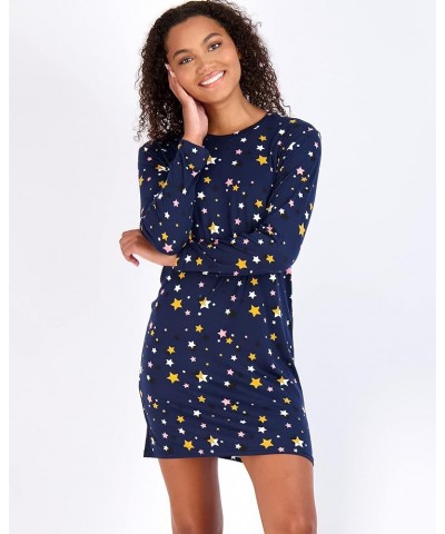 3 Pack: Women's Nightshirt Long Sleeve Ultra-Soft Print Nightgown Sleep Dress (Available In Plus Size) Standard Set 1 $20.50 ...