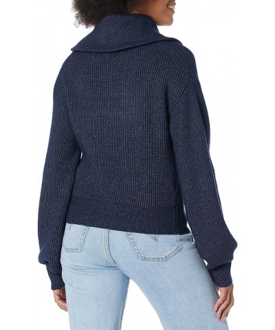 Women's Rowan Pullover Peacoat Navy $26.23 Sweaters