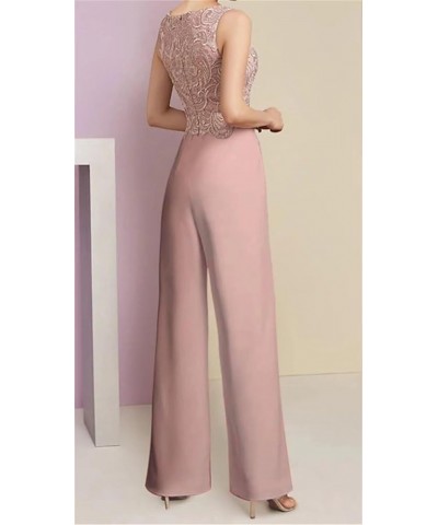 Mother of The Bride Pant Suits for Wedding Petite Mother of Groom Jumpsuit with Jacket Formal Outfits Silver $44.10 Suits