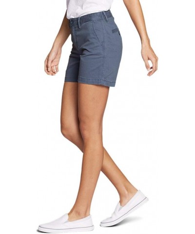 Women's Willit Stretch Legend Wash Shorts - 5 Petite Dusted Indigo $25.96 Shorts