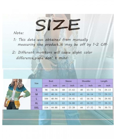 Blazers for Women Womens Casual Solid Color Suit Long Sleeve Loose Suit Purple Blazer 2024 Z1-blue $16.16 Blazers