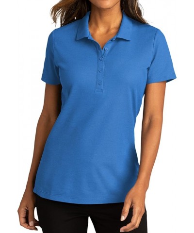 Ladies Easy Care Polo Shirts in XS-4XL Strong Blue $19.79 Shirts