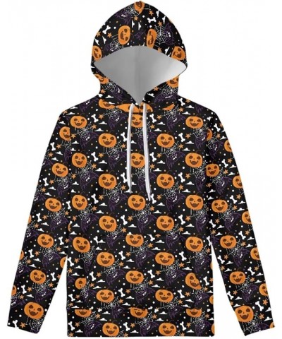 Hoody Drawstring Sweatshirts and Hoodies for Women Teenagers Size XS-6XL Halloween Pumpkin $13.94 Hoodies & Sweatshirts