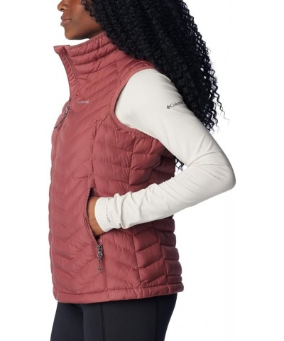 Women's Powder Lite Vest Beetroot $40.34 Vests