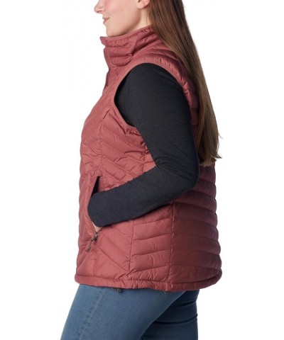 Women's Powder Lite Vest Beetroot $40.34 Vests