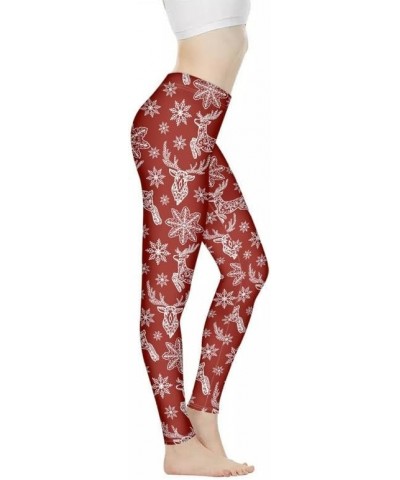 Tie Dye Sea Turtle Women Skinny Pant, Sunflower Como Yoga Running Fitness Leggings, Sloth Animal Stripe Casual Tight Christma...