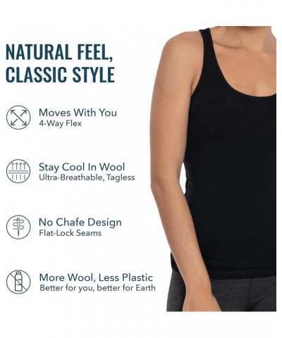 Woolly Clothing Women's Merino Wool Tank Top - Ultralight - Wicking Breathable Anti-Odor Sage $32.39 Others