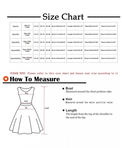 Women's Summer Plus Size Maxi Dresses, Women Sexy Cold Shoulder Short Sleeves Crewneck Dress for Wedding Guest Blue $7.65 Dre...