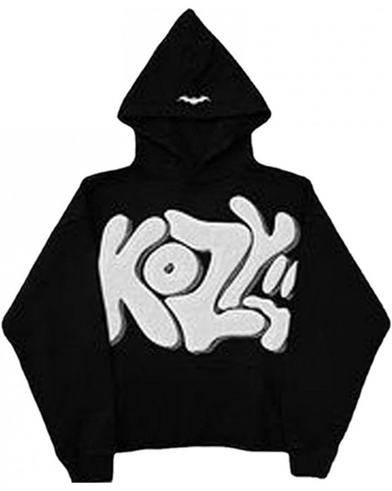 Y2k Clothes Zip Up Hoodie Men Star Sweater Women Oversized Sweatshirt Harajuku Punk Streetwear Clothes Black2 $13.95 Hoodies ...