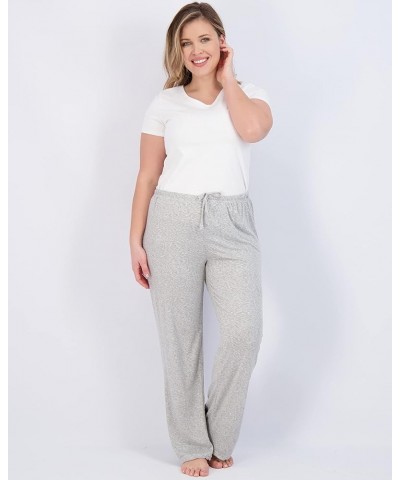 3 Pack: Women’s Ultra-Soft Comfy Pajama Lounge Pants Elegant Sleepwear (Available In Fleece & Soft Knit) Plus Size Soft Knit ...