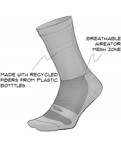 Aireator 6" - Designs - Cycling, Running, Everyday Sock Dna $11.99 Activewear