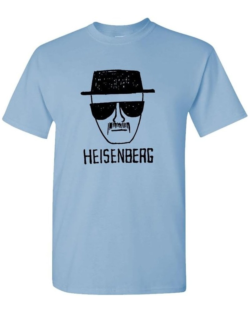 Heisenberg Name - Mens Cotton T-Shirt Lt Blue $10.19 T-Shirts