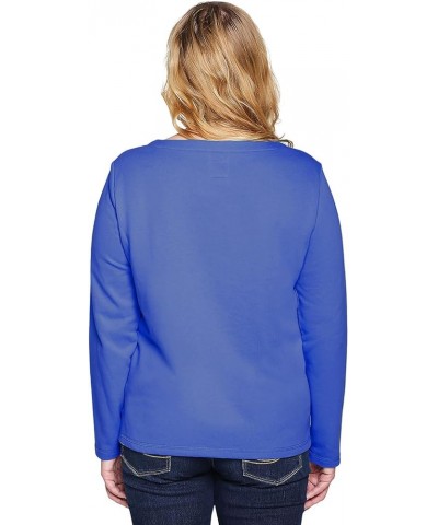 Long-Sleeve Chemo Shirt for Women, with Easy Chest Port Access Makes a Perfect Chemo-Patient Gift Blue Bell $32.48 Others